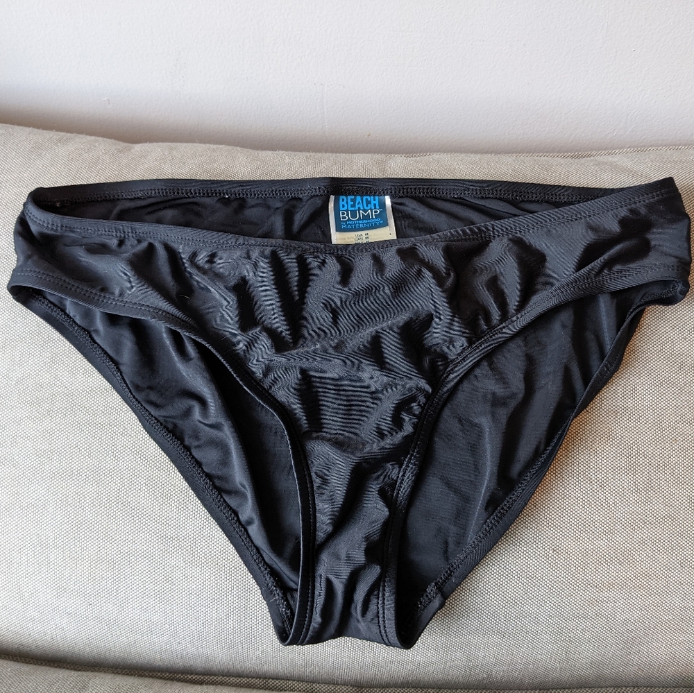Under bump maternity swim bottoms